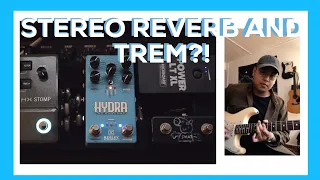 Keeley Electronics HYDRA Stereo Reverb and Tremolo - Quick Tone Samples!