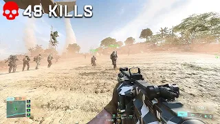 Battlefield 2042: Portal Gameplay - BF2042 Conquest - Stranded Gameplay