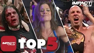 5 GREATEST Slammiversary Title Wins in IMPACT History | IMPACT Plus Top 5