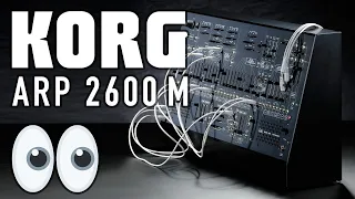 Korg ARP 2600 M Synthesizer Demo and Introduction