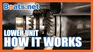 How an Outboard Lower Unit Works | How an Outboard Gearbox Works | Boats.net