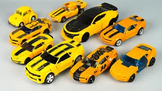 Full Transformers Movie Bumblebee Deluxe, Leader Class Camaro Beetle  Bumblebee Car Robot Toys