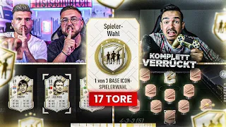 HILFE ... Was PASSIERT HIER ??? 😱😱 ICON PLAYER PICK Squad Builder Battle VS @ErneYTB 🔥FIFA 23