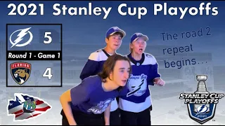 Tampa Bay Lightning Fans REACTS | Round 1, Game 1 vs Panthers | 2021 Stanley Cup Playoffs