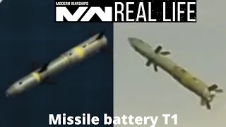 Missile battery T1 - Modern warship in real life - part 8