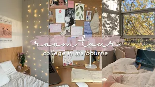 COLLEGE ROOM TOUR 2021 | living @ residential college at the university of melbourne 🤍