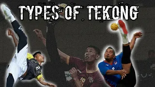 Sepak Takraw 🔹 Types Of Tekong 🔹so many tekong,so many style || HD