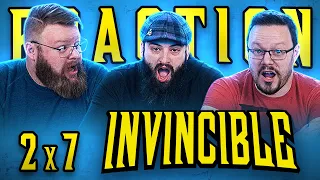 Invincible 2x7 REACTION!! "I'm Not Going Anywhere"