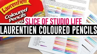 Slice of Studio Life! - Ep 16 - Laurentien Coloured Pencils (Rare, discontinued pencils) ✏