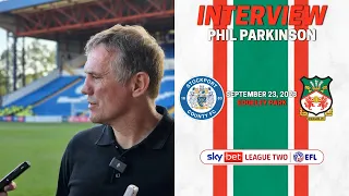 INTERVIEW | Phil Parkinson after Stockport County