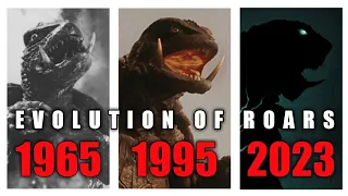 Evolution of GAMERA KAIJU Roars | 1965 - 2023