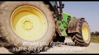 Would you rather live in the city or the countryside?