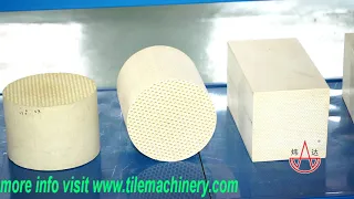 automotive honeycomb substrate and catalyst production line