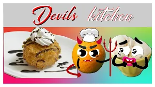 Easy Recipes | FRIED ICE CREAM - Gordan Ramsey Cutefoods Doodlemania Style