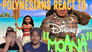 Disney Moana Official Trailer “POLYNESIAN REACTION” 2016