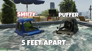 Bigpuffer, SMII7Y AND Blarg Free Roam Modded GTAV For 18 Minutes