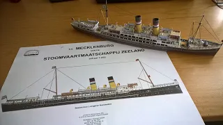 Kartonmodell SS Mecklenburg