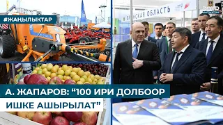 А. ЖАПАРОВ: “100 ИРИ ДОЛБООР ИШКЕ АШЫРЫЛАТ”