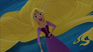 Tangled 2x16: Rapunzel: Day One: Rapunzel looks at the night sky