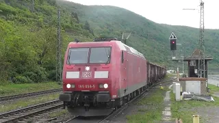 Züge in Kaub #001 mit BR193 BR185 & VIEL MEHR