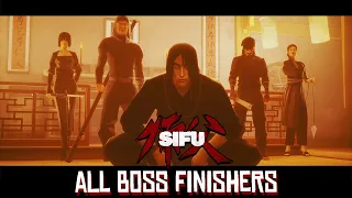 SIFU All Boss Finishers