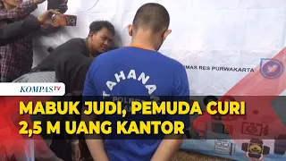 Pemuda di Purwakarta Pakai Uang Perusahaan 2,5 M buat Judi Online