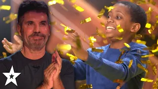 KID Singer Wins SIMON COWELL'S 2023 GOLDEN BUZZER | Got Talent Global