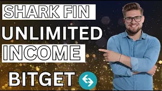 🚀 Supercharge Your Crypto Portfolio: Bitget Earn + Shark Fin Unleashed