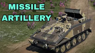 When Artillery Uses Missile Shells - War Thunder Mobile