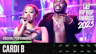 Cardi B 'Get Up 10' & Then Drops Down Low To Perform 'Backin' It Up' | Hip Hop Awards '23