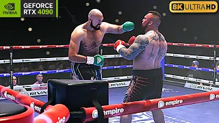 UNDISPUTED [2023] ►Tyson Fury KO's Eddie Hall! 4k MAX SETTINGS RTX 4090 Ultra Realistic PC Gameplay!