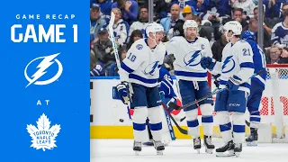 GAME 1: Lightning @ Maple Leafs Recap 4/18/23 | WHAT A START!