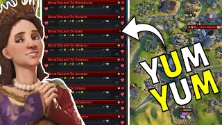 Civ 6 | HUGE! I've Never Seen Polish Trade Routes Like THIS!!! – (#4 Deity Poland Civilization VI)