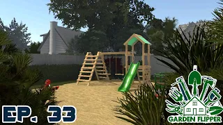 HOUSE FLIPPER (Garden Flipper DLC) S2EP33 | A Playground Instead Of A Parking Lot