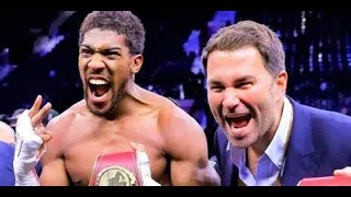 Did Eddie Hearn blame Fury but then accidently let slip that Joshua hasn't signed yet?