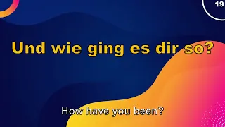 improve your German from Morning until Night  9 Hours of German Practice  CONVERSATION