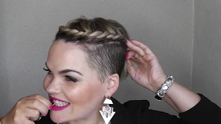 8 Easy Short Hair Styles  | Pixiecut Undercut Tutorial