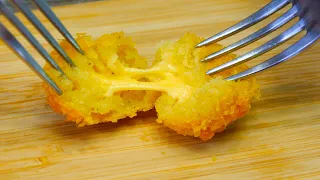 Как приготовить картофельные КРОКЕТЫ из пюре с сыром внутри. Croquettes recipe