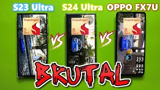 The Brutal Performance Test: Galaxy S23 Ultra vs S24 Ultra vs OPPO Find X7 Ultra (8gen3 vs 8Gen2)