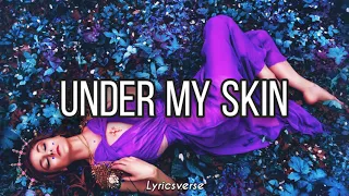 Claudia Kane - Under My Skin (Lyrics)