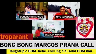 BBM PRANK CALL | PANGANGAYLANGAN NG LALAKE