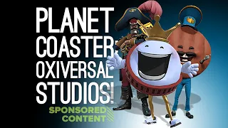 Planet Coaster Gameplay: IF OUTSIDE XBOX WAS A THEME PARK - Let's Play Planet Coaster (Sponsored)