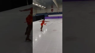 Skating to Just Like Fire- Halloween on Ice