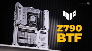 ASUS does back connectors better than MSI - ASUS TUF GAMING Z790-BTF WIFI