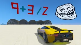 CARRERA TROLL DE MATEMÁTICAS! - CARRERA GTA V ONLINE - GTA 5 ONLINE