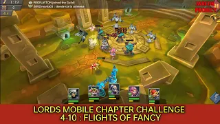 Lords Mobile Chapter Challenge 4-10 Flights Of Fancy