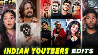 Pakistani React on Indian YouTubers Full Attitude Videos 😈| Indian YouTubers Savage Reply