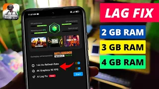 Enable 144 Hz Refresh Rate, 4K Graphics 90 FPS & Ai Lag Fix Mode in 2GB RAM Phone | bgmi lag fix