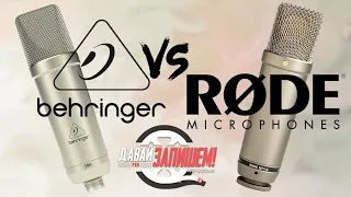 Behringer TM1 vs Rode NT-1A microphones