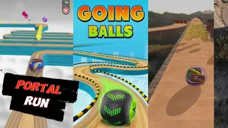 Going Balls SpeedRun Gameplay - Portal Run